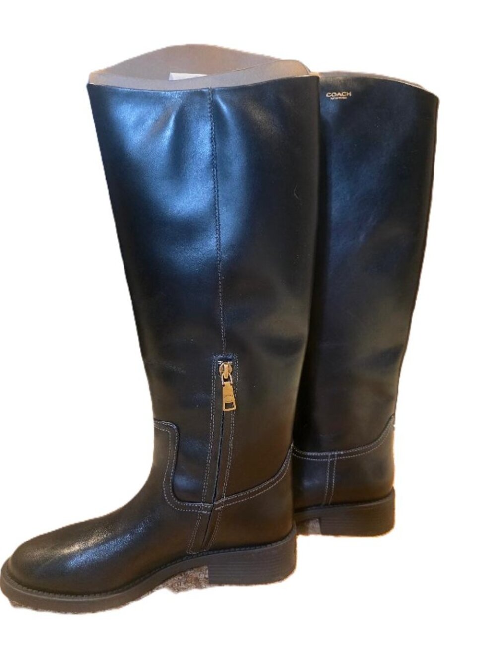 COACH Women's Park Tall Leather Boot